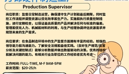 【168新岗】北约克户外用品商店请Inventory Coordinator 1名（可移民）