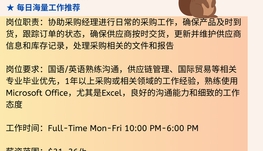 【168中介内推】多伦多厨具供应商公司请Purchasing Coordinator Assistant 1名