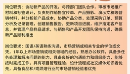 【168中介内推】北约克健康食品公司请Marketing Coordinator 1名