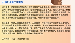 【168中介内推】万锦科技公司请Supply Chain Coordinator 1名