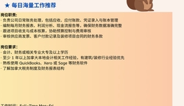 【168中介内推】North York大型家居装修公司诚聘Accountant