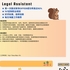 【168中介内推】Markham法律顾问公司诚聘Legal Assistant