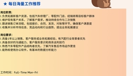 【168中介内推】Toronto汽车零件供应商诚聘Business Development Associate