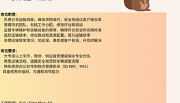 【168中介内推】Richmond Hill电商仓储物流公司诚聘Transportation Supervisor