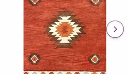 全新手工羊毛地毯（3英尺*5英尺）$60