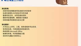 【168中介内推】Toronto建筑公司诚聘Project Coordinator