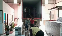 户外防水木塑板从广州整柜海运加拿大多伦多双清到门服务