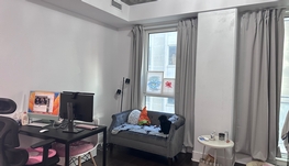 6.1开始市中心豪华studio出租 靠近mcgill 包网包电器