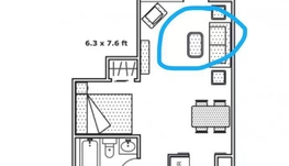 dt康大附近 大studio 转lease 5月起租