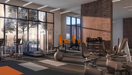 市中心顶楼三个半随时入住 包含全套家具拎包入住