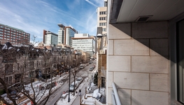 蒙特利尔市中心黄金地段小二房公寓 带全套家具