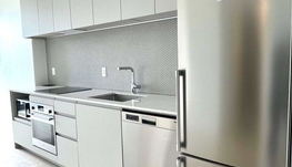 市中心双子塔高层1卧1卫公寓出租