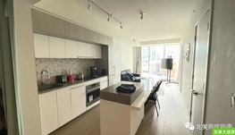 市中心加拿大人二期5.1入住短租两卧包部分家具豪华公寓包电器包洗衣机烘干机