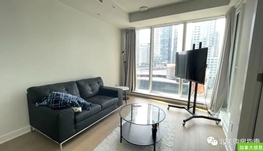 市中心加拿大人二期5.1入住短租两卧包部分家具豪华公寓包电器包洗衣机烘干机