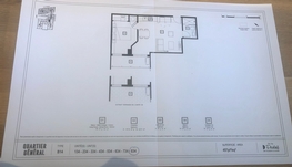 全新Griffintown一室一厅六月底起租