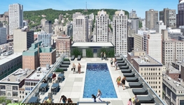 麦吉尔大学边上，2卧室，4个半，双地铁