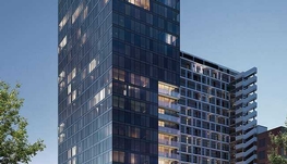 市中心2022年建1卧公寓出租，朝南无遮挡，大落地玻璃窗，采光极佳