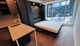 近麦大 地铁站楼下50m高级studio （短租7/1-7/29）仅1350