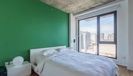 市中心1414 Rue Chomedey 开放式三个半 短租 7.5-8.31